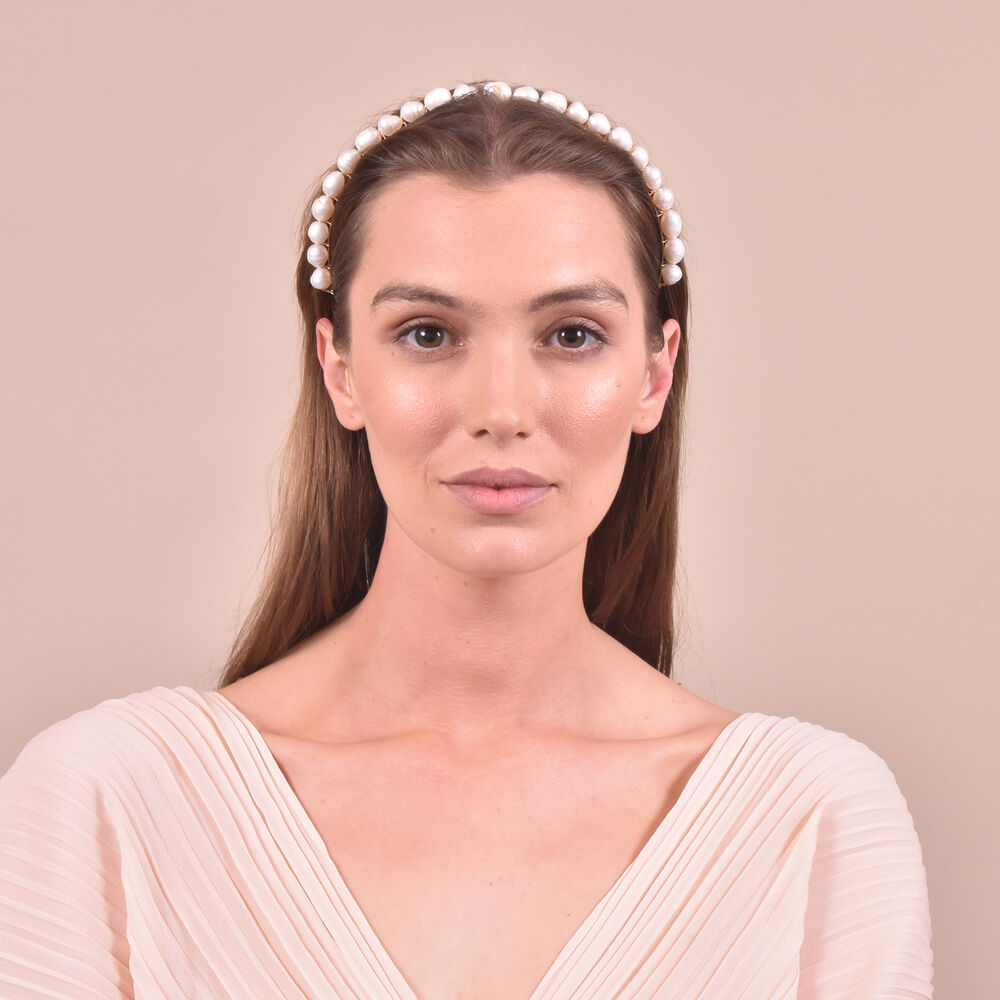 Culturesse Avonlea Freshwater Pearl Headband