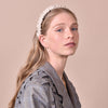 Culturesse Tallulah Scrunched Headband (Beige)