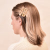 Culturesse Beatrice Golden Foil Hair Clip Set
