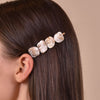 Culturesse Darya Artisan Irregular Shell Hair Clip