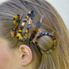 Culturesse Taylor Leopard Hair Clip Set