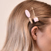 Culturesse Lola Retro Lilac Hair Clip Set