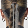 Culturesse Peyton Tassel Drop Open Hair Clip