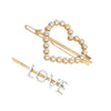 Culturesse Lucia Love Pearly Hair Clip Set