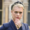 Culturesse Aymeli Cover Girl Luxury Headband (Black)