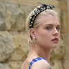 Culturesse Aymeli Cover Girl Luxury Headband (Black)
