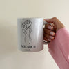 Culturesse She Is Aquarius Zodiac Muse Mug