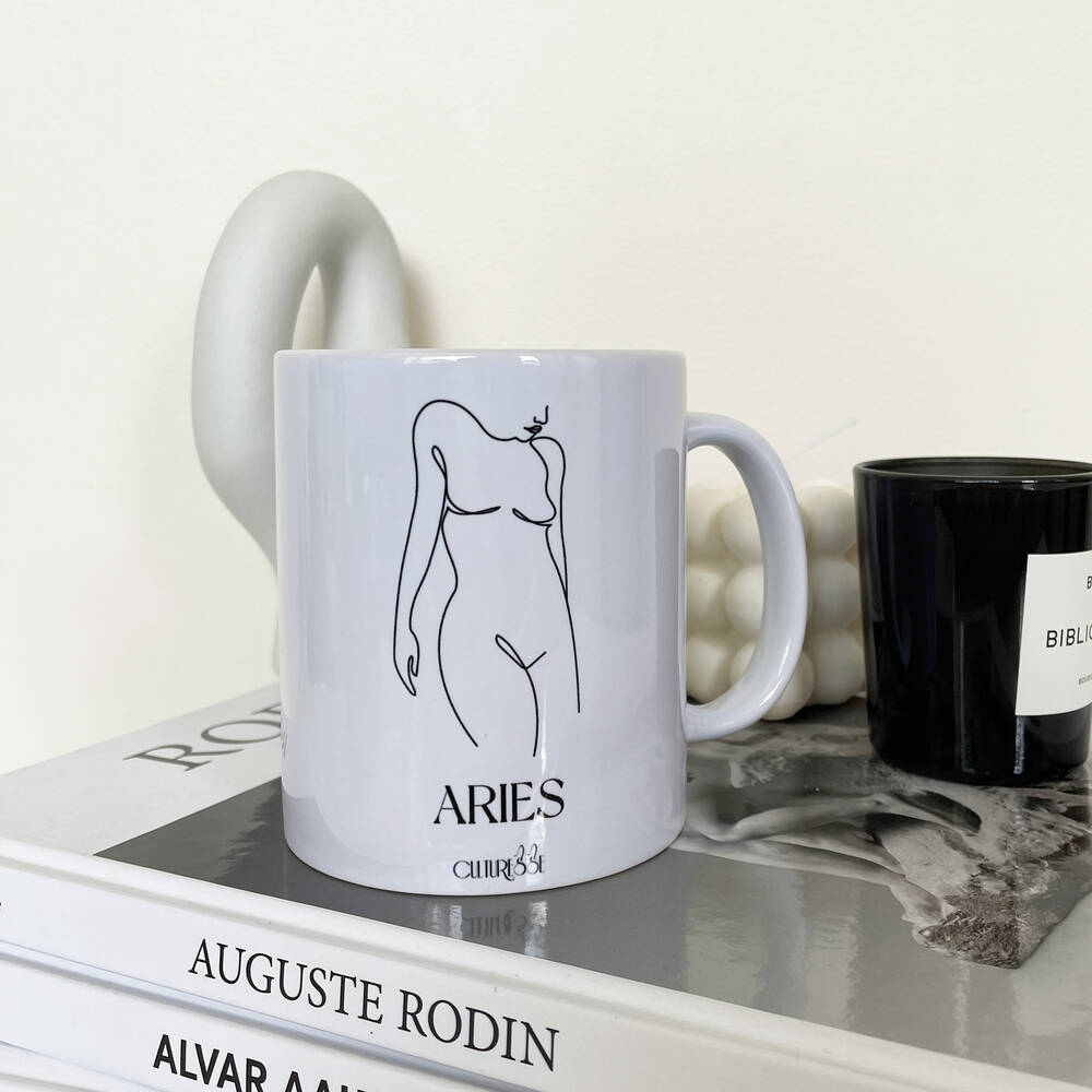 Culturesse She Is Aries Zodiac Muse Mug