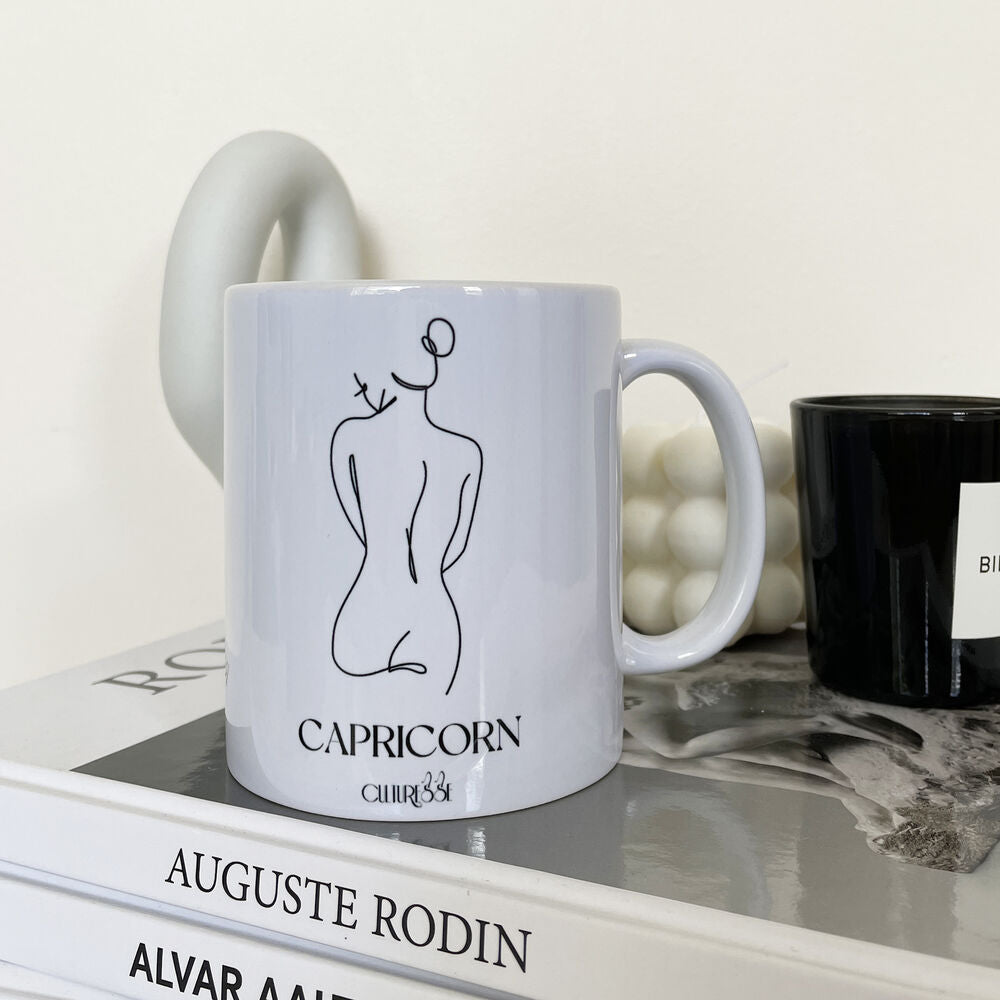 Culturesse She Is Capricorn Zodiac Muse Mug