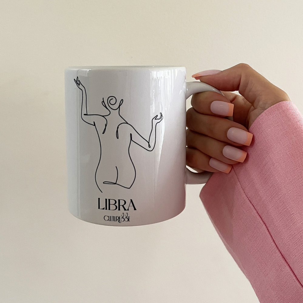 Culturesse She Is Libra Zodiac Muse Mug