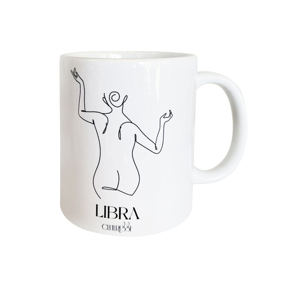 Culturesse She Is Libra Zodiac Muse Mug