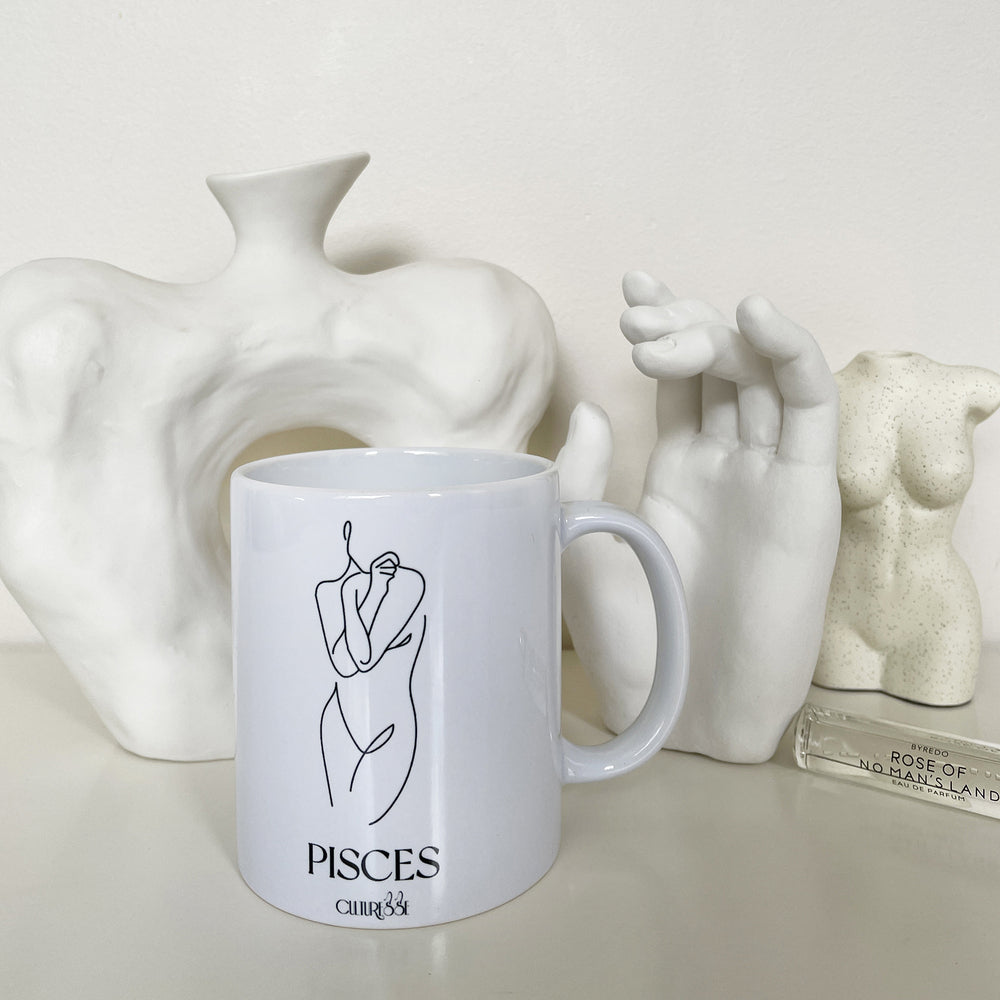 Culturesse She Is Pisces Zodiac Muse Mug