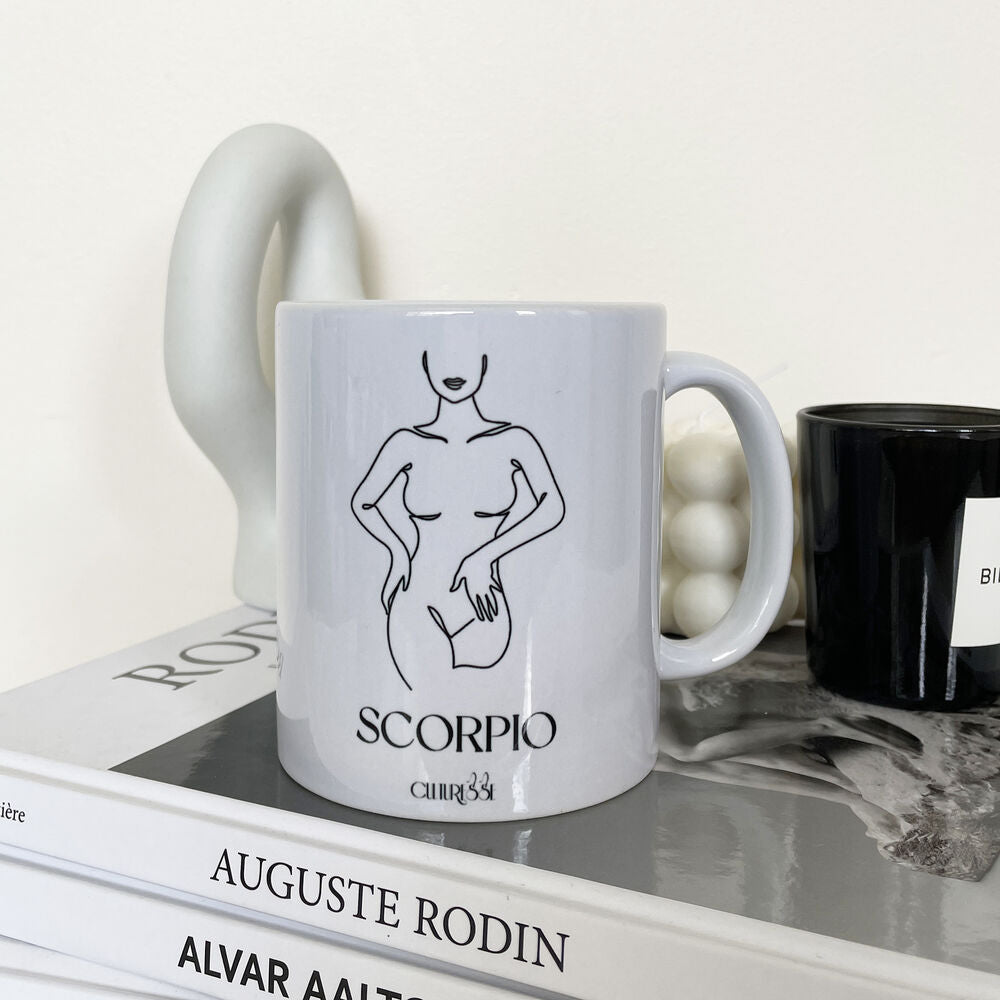 Culturesse She Is Scorpio Zodiac Muse Mug