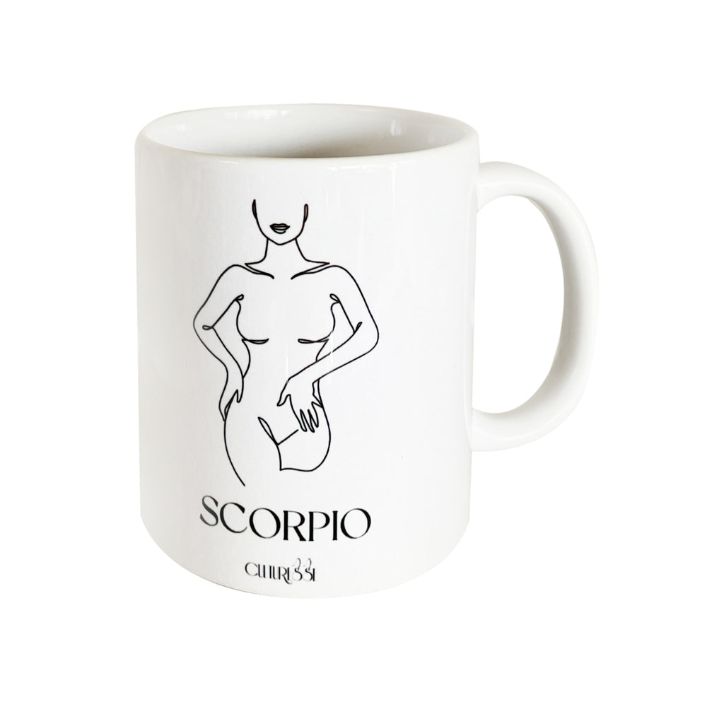 Culturesse She Is Scorpio Zodiac Muse Mug