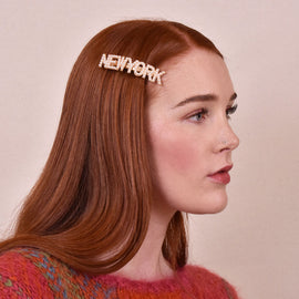 Culturesse New York Pearly Statement Barrette