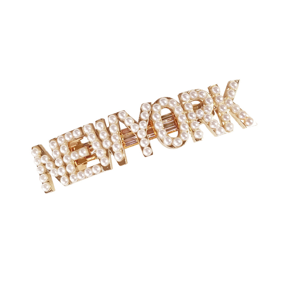 Culturesse New York Pearly Statement Barrette
