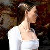 Culturesse Meret Rose-hue Freshwater Pearl Hair Clip