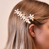 Culturesse Vienna Floral Pearly Barrette Set