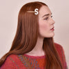 Culturesse The Pearly Letter Hair Clip