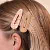 Culturesse Stella Gold & Peach Barrette Set