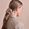Culturesse Aveline Leather Scrunchie (Tan Large)
