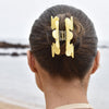 Culturesse Gigi Artsy Wavy Hair Claw - Lemon