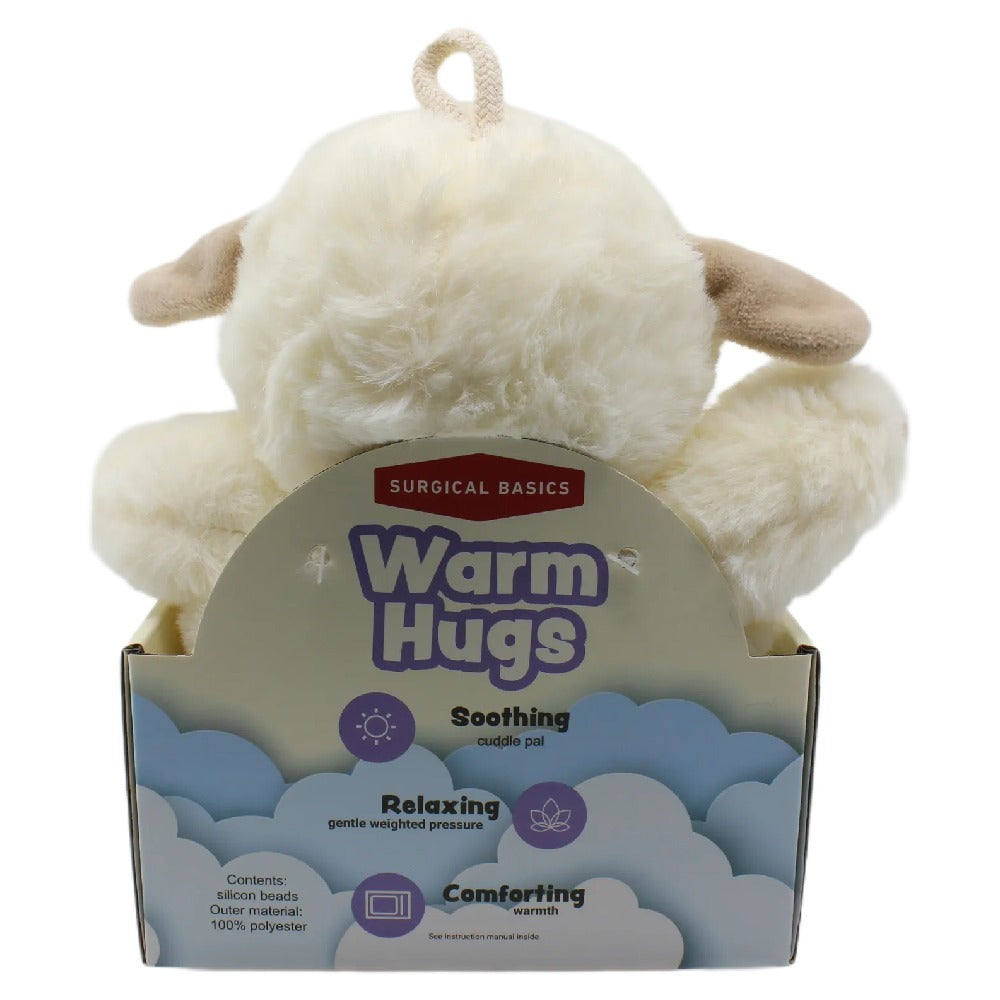 Surgical Basics Hugs Sheep Cozy Plush Soft Cuddly Toy Heat Pack