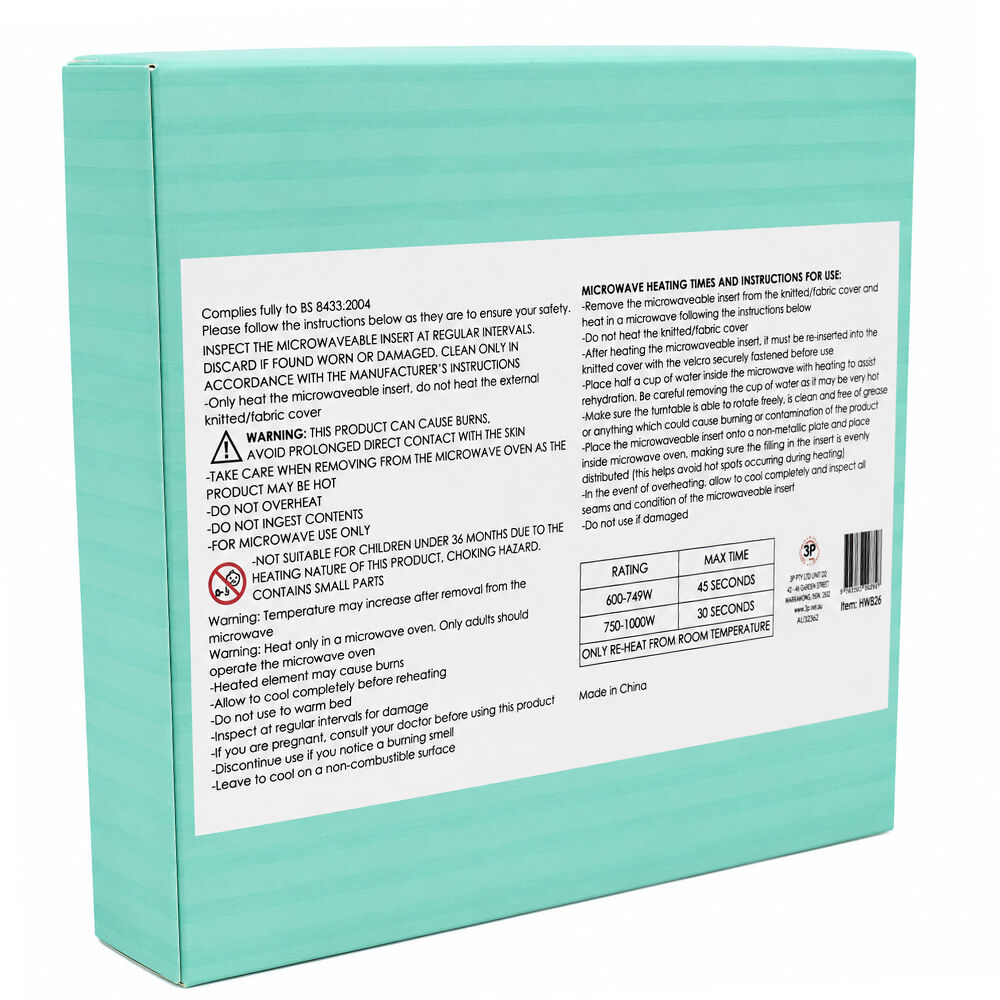 Bunny Shaped Microwaveable Heat Pack Soothing Warmth and Cuddly Comfort