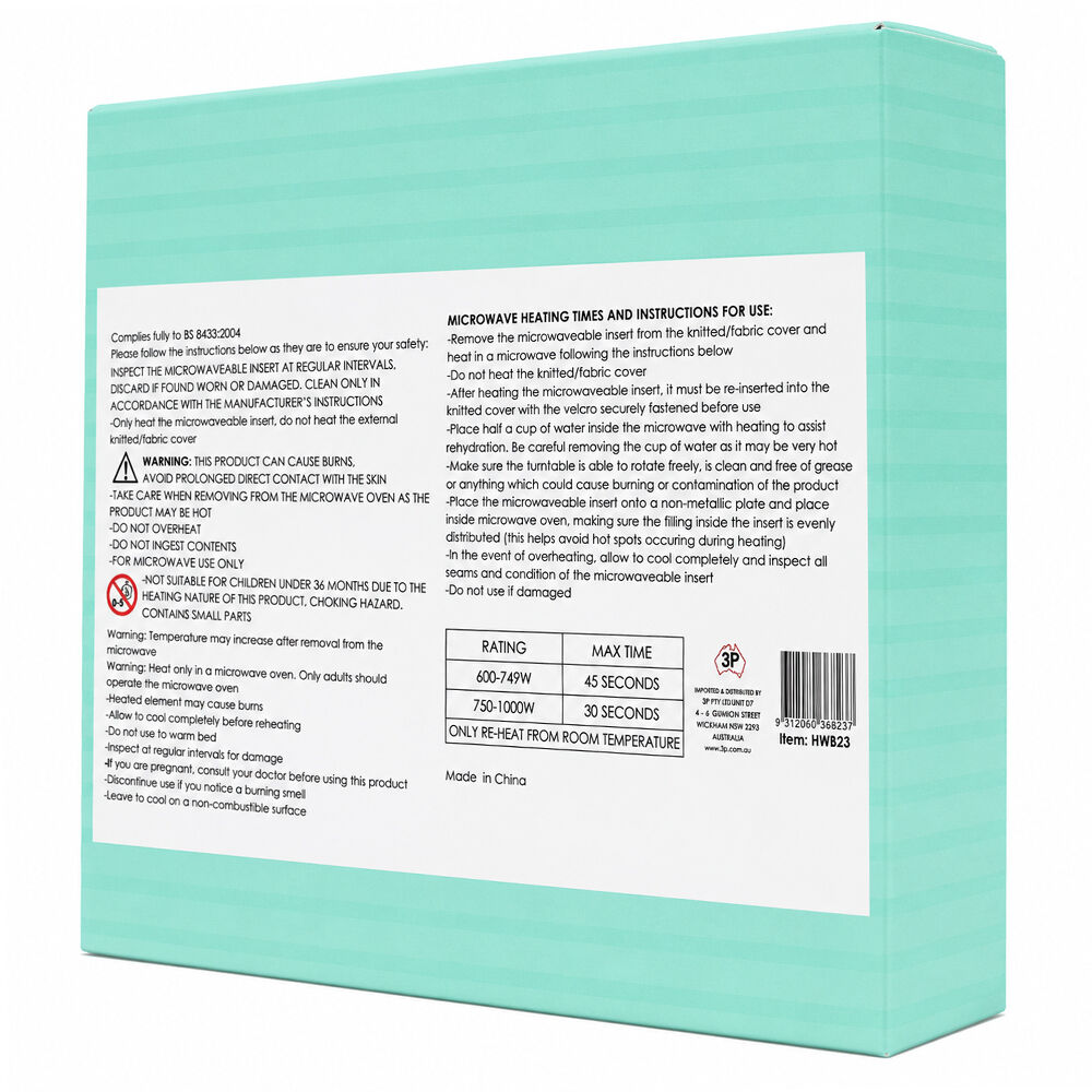 Bunny Shaped Microwaveable Heat Pack Soothing Warmth and Cuddly Comfort