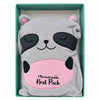 Raccoon Shaped Microwaveable Heat Pack Soothing Warmth and Cuddly Comfort