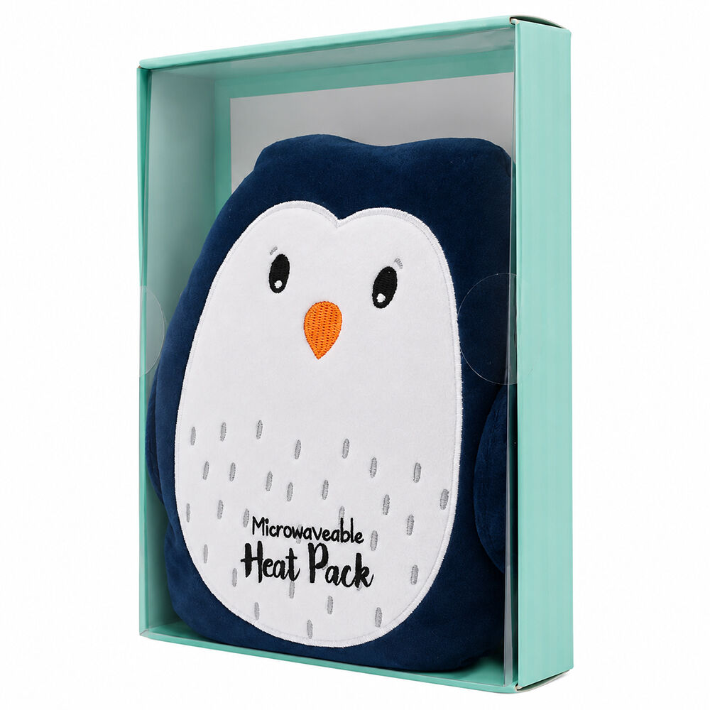 Penguin Shaped Microwaveable Heat Pack Soothing Warmth and Cuddly Comfort