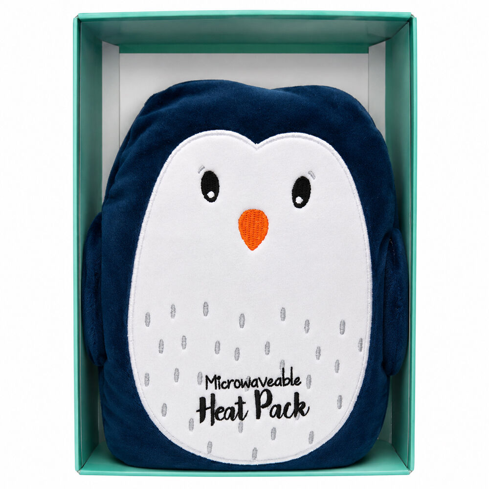 Penguin Shaped Microwaveable Heat Pack Soothing Warmth and Cuddly Comfort