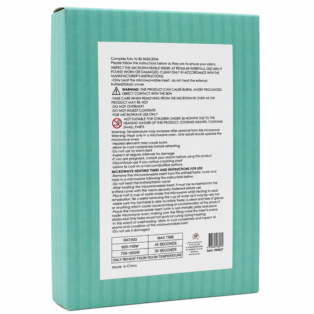 Tiger Shaped Microwaveable Heat Pack Soothing Warmth and Cuddly Comfort