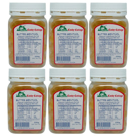 Candy Cottage Butter Menthol 6 x 250g Old Style Lollies Set Australian