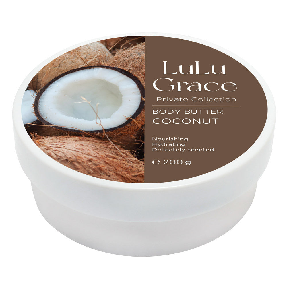 Lulu Grace 6 Piece Body Butter Set. Moisturize, Nourish and Hydrate the Skin