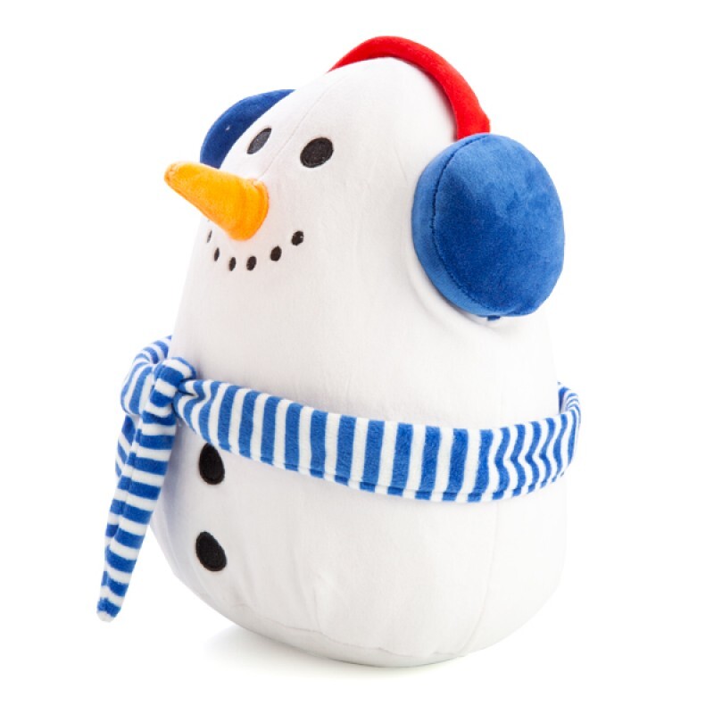Smoosho's Pals Snowman Plush Mallow Toy Animal Ultra Soft