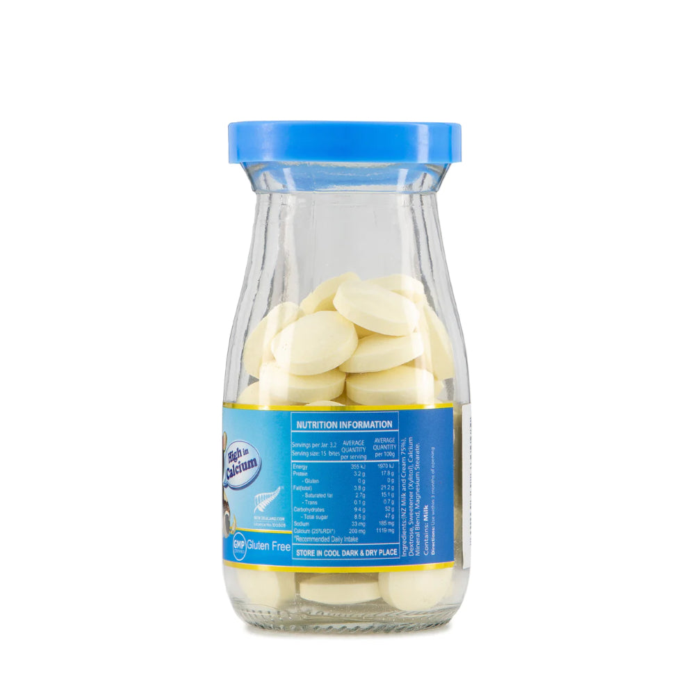 Moo Chews Calcium Milk Bites Healthy Kids Snacks Mixed Flavour Combo 5 x Jar 48