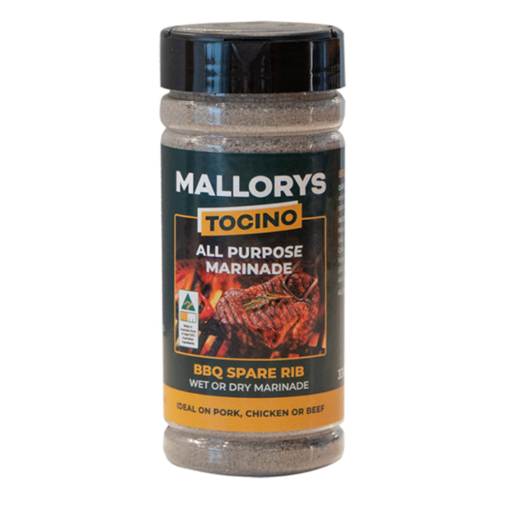 Mallorys Tocino All Purpose Meat Dry Rub Marinade BBQ Spare Rib 330g