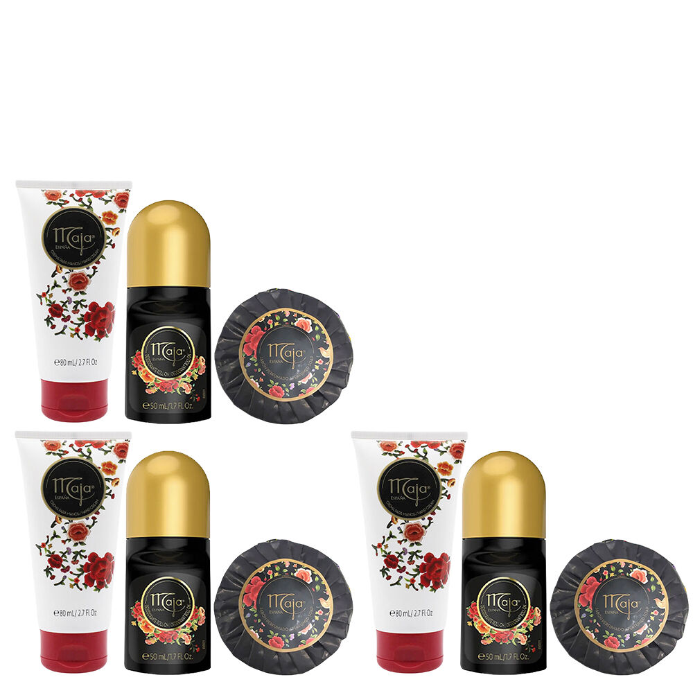 Maja Classic Soap Hand Cream Deo Roll On Skincare Set 100g 80ml 50ml ...