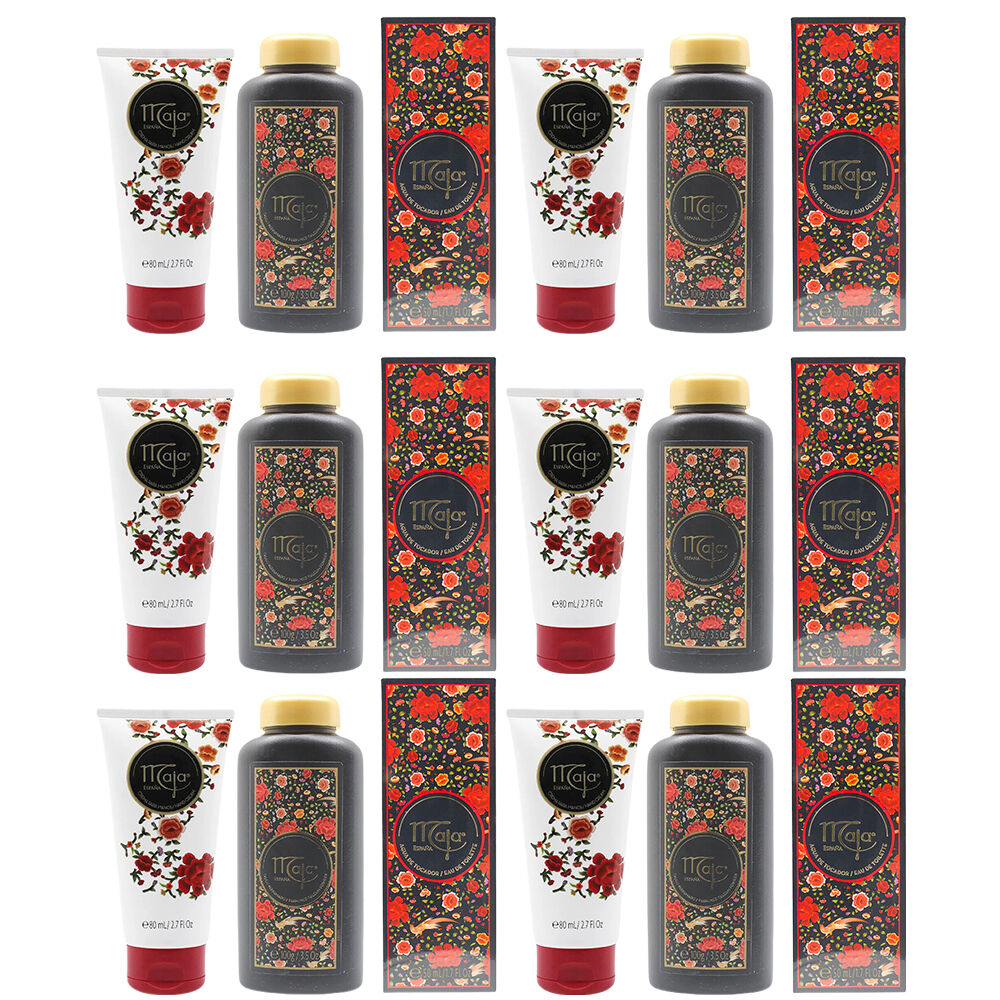 Maja Classic 50ml EDT 100g Talc 80ml Hand Cream Body Care Set Pack of 6