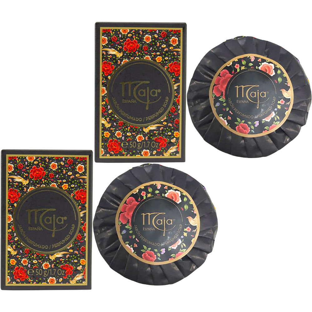 Maja Classic Perfumed Soap Duo Set 100g Round and 50g Hand Bar Pack of 2