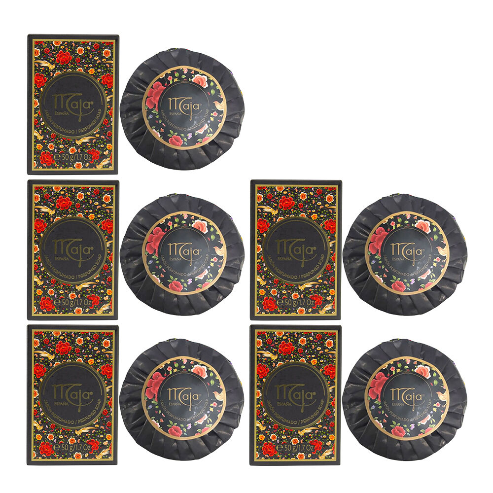 Maja Classic Perfumed Soap Duo Set Pack of 5 100g Round 50g Hand Bar