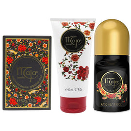 Maja Hand Soap Hand Cream and Deodorant Floral Skincare Trio for Women