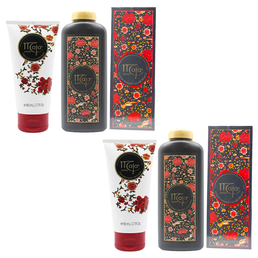 Maja EDT 100ml Hand Cream 80ml Talcum Powder 200g Gift Set – Gift and ...
