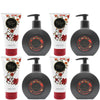 Maja Hand Soap 250ml and Moisture Hand Cream 80ml Duo Pack of 4 Hydrating Set