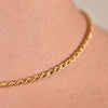 Culturesse Mylene Gold Vermeil Twisted Necklace
