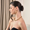 Culturesse Inara Modern Muse Gold Chain Necklace