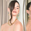 Culturesse Alek Modern Muse Gold Chain Necklace
