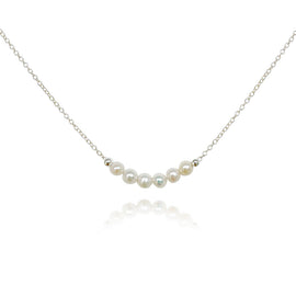 Culturesse Coralie Freshwater Pearl Pendant Necklace