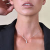 Culturesse Dainty Alpaca Pendant Necklace - Silver